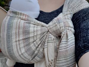 Indajani Rebozo Zapotec Rainbow Nature