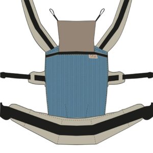 NANDU Bébi Csatos állítható hordozó - Image 3